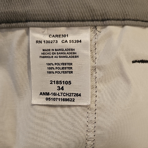 Lee Dungaree Men's Cargo Shorts in Light Gray - Picture 3 of 3